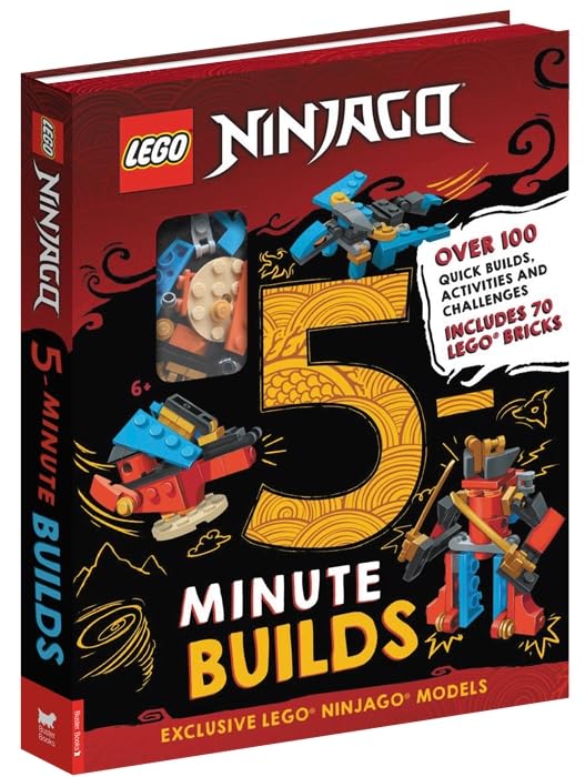Buster Books - Lego Ninjago English Activity and Story Book with Figure Toy