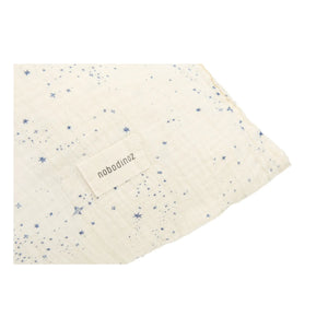 Nobodinoz - Wabi-Sabi Milk Path Pillowcase | Blue