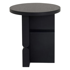 Nobodinoz - Noon Painted Wooden Side Table | Black