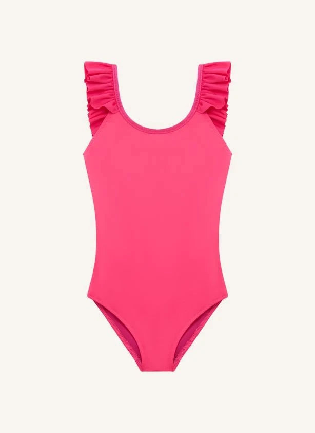 Lison Paris - Bora Bora One-Piece Swimsuit Made from Recycled Fibers | Fuchsia