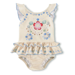 Molo - Nalani Shell Recycled Fibers Swimwear | Ecru
