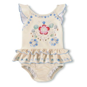 Molo - Nalani Shell Recycled Fibers Swimwear | Ecru