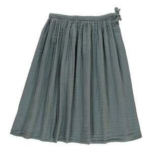 Numero 74 - Ava Maxi Skirt Gray Blue | Ice Blue S032