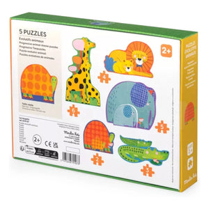 Moulin Roty - Animal Evolution Puzzle - 20 pieces