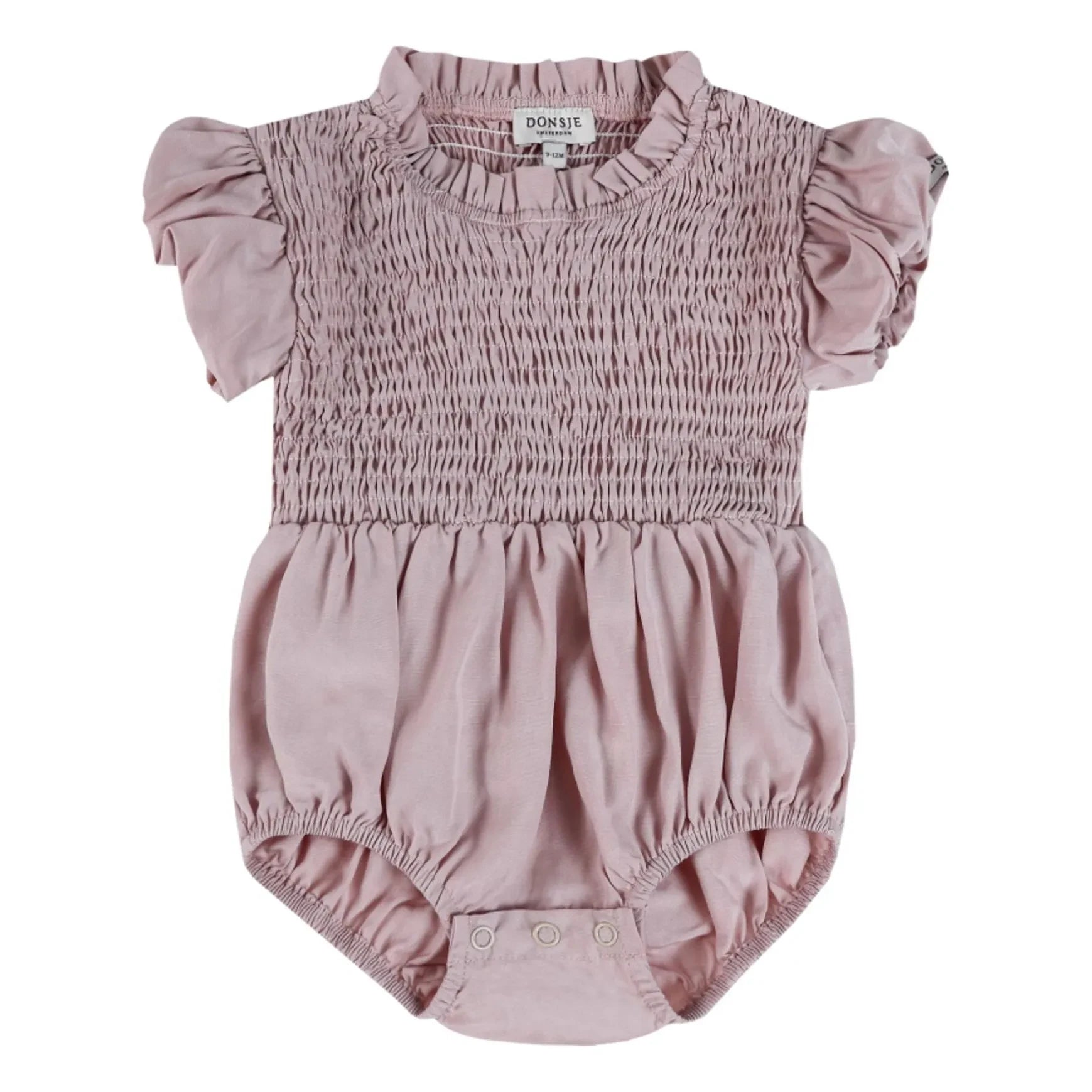 Donsje - Eledor Gathered Romper | Mauve