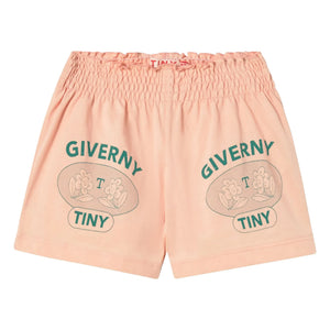 Tinycottons - Giverny Organic Cotton Ruffle Shorts | Light Pink