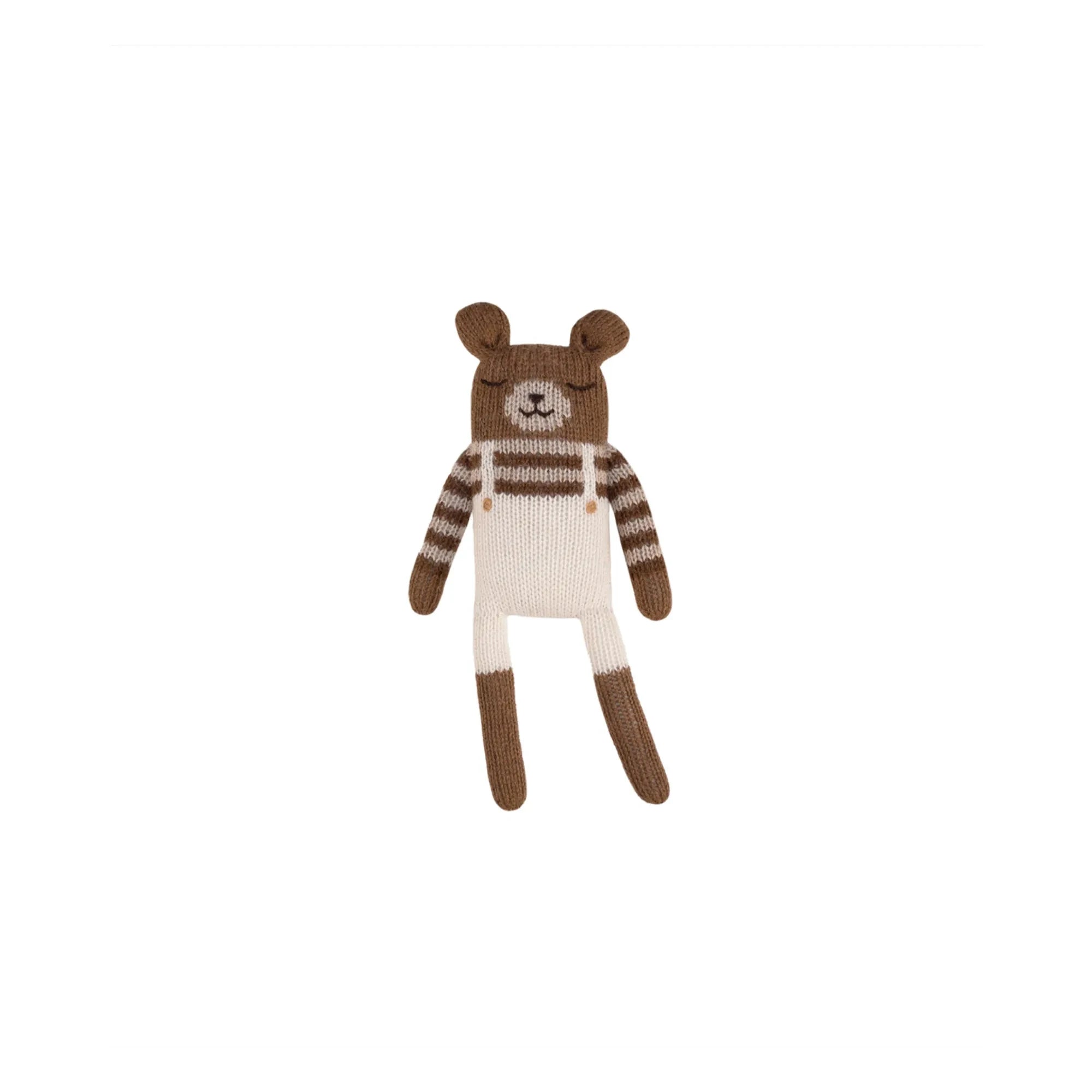 Main Sauvage - Teddy Bear Romper | Ecru