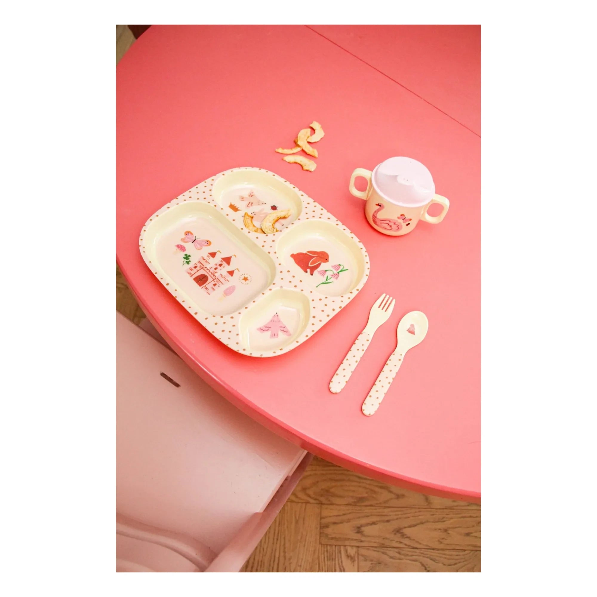 Rice - Fairy Tale Learning Cup | Pink