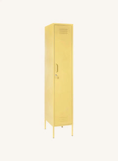 Mustard Made - Slim Metal Cabinet | Faded Yellow