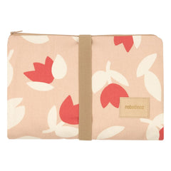 Nobodinoz - Hyde Park Tulip Travel Changing Mat | Red