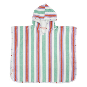 Jera Mini - Striped Towel Hooded Bath Poncho