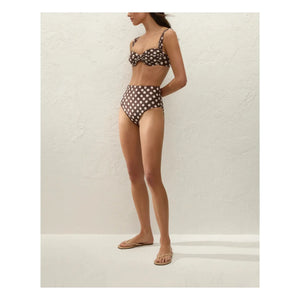 - Bas de Maillot Polka Dot Afonso | Chocolate