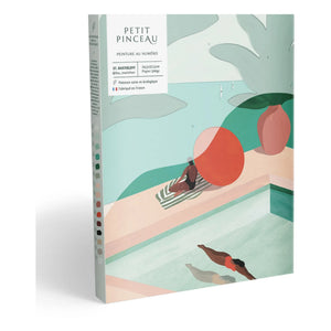 La Petite Épicerie - Numbered Coloring Kit - Saint Barthélémy by Léa Morichon