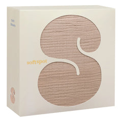 Soft Spot - Organic Cotton Elastic Fitted Sheet | Pink