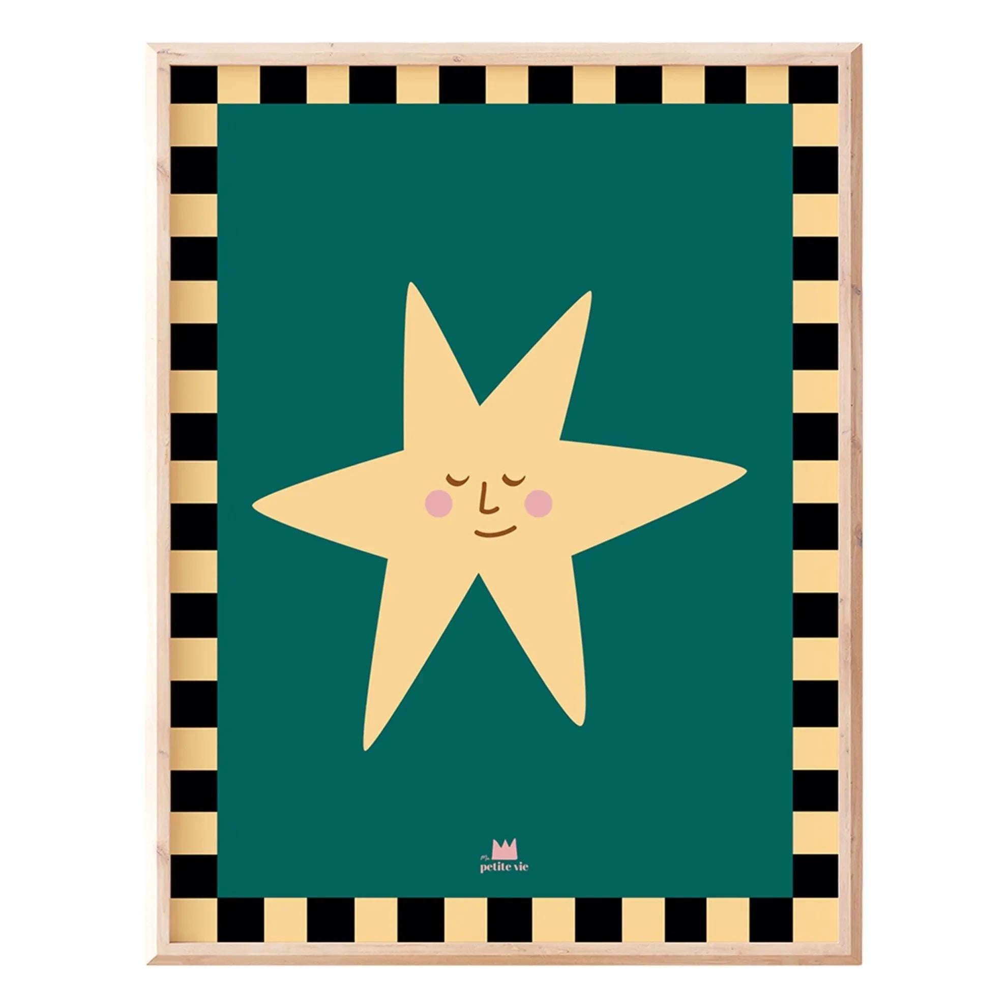 Ma petite vie - Pop Star Poster | Dark Green