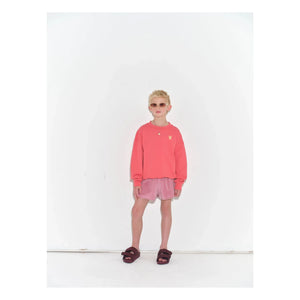 Main Story - Organic Cotton Bubble Sweat | Raving Red