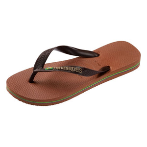 Havaianas - Brasil Logo Flip Flops | Brown