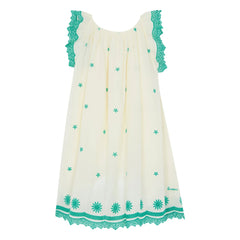 Bonton - Lena Ruffled Dress | Ecru