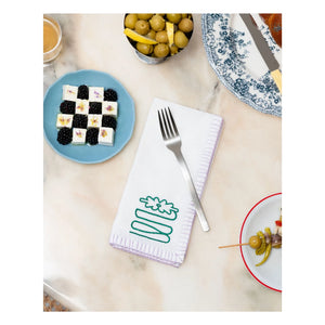 Tarta Gelatina - Embroidered Napkins - Set of 4