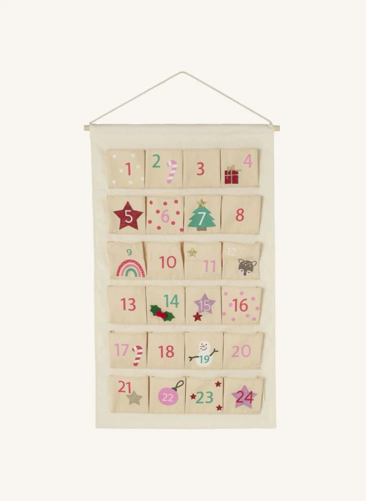 Rockahula Kids - Christmas Reusable Advent Calendar | Beige
