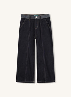 Kenzo - Jean Geniş Paça | Koyu Mavi