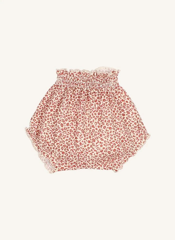 Búho - Flowy skort | Burgundy