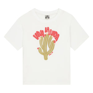 Bonton - Tubo Viva Cactus T-Shirt | Ecru