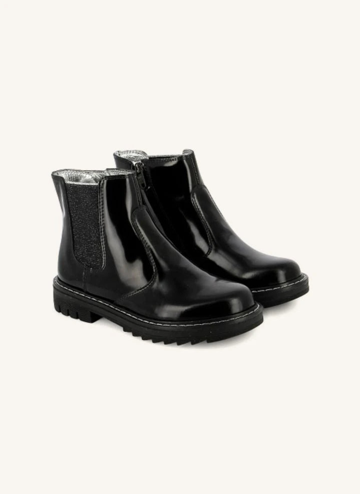 Pom d'Api - Boots Sid JodZip Vernies | Black