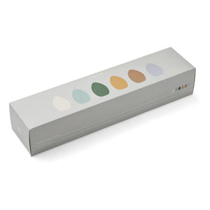 Liewood - Mamuka Egg-Shaped Chalk - Set of 6 | Yellow Mellow Multi Mix