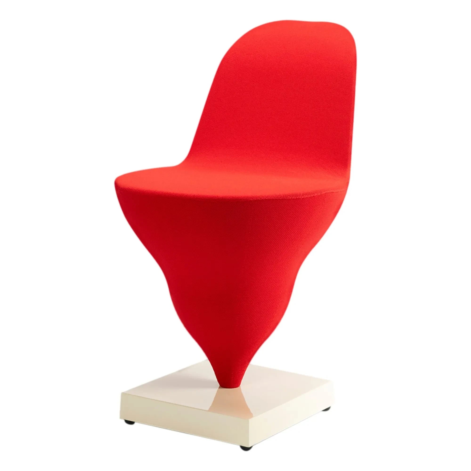 Moustache - Cream Base Gelato Chair - Jean-Baptiste Fastrez | Red