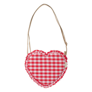 Rockahula Kids - Vichy Heart Bag | Red