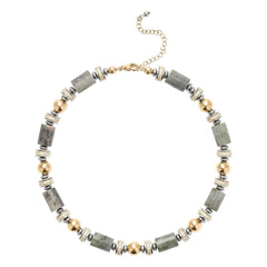 Sigal - Athena Necklace | Gray
