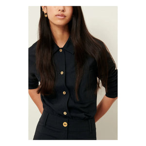 Sessùn - Notteri shirt | Black