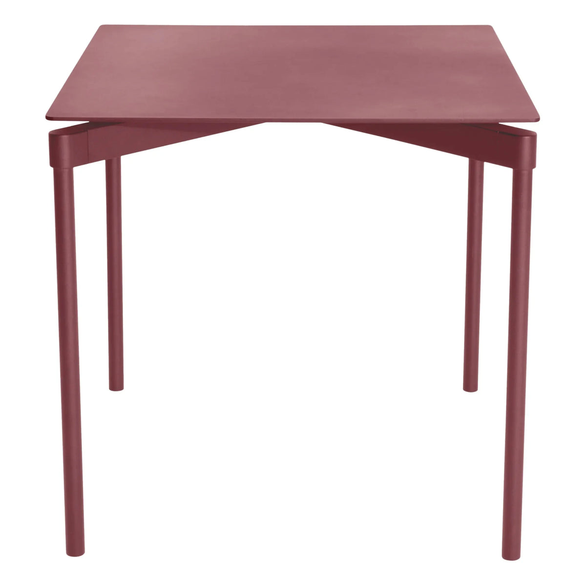 Petite Friture - Fromme Outdoor Square Table - Seats 4 | Red Brown