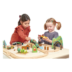 Tender Leaf Toys - Wild Pine Tree Train Set