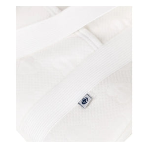 Petit Bateau - Maternity Suitcase with Heart Organic Cotton | Ecru