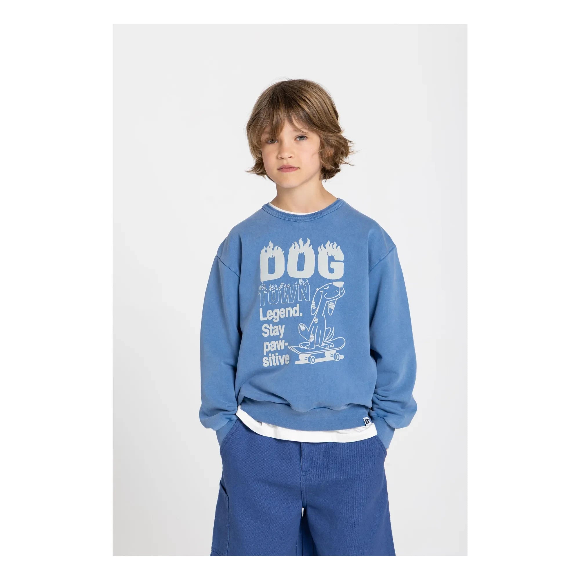 Hundred Pieces - Sweat Ryde God Town Organic Cotton | Navy Blue