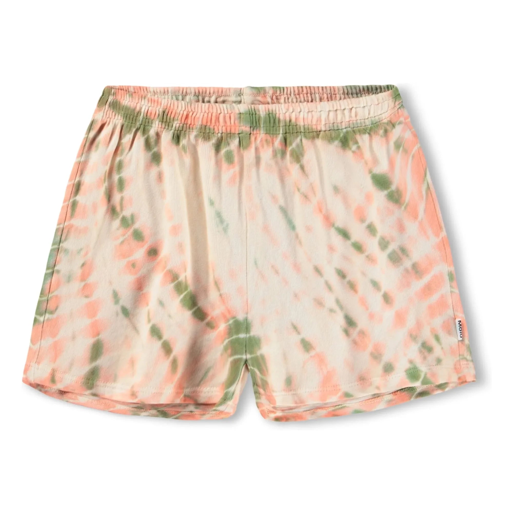 Molo - Akima Tie and Dye Organic Cotton Shorts | Light Pink