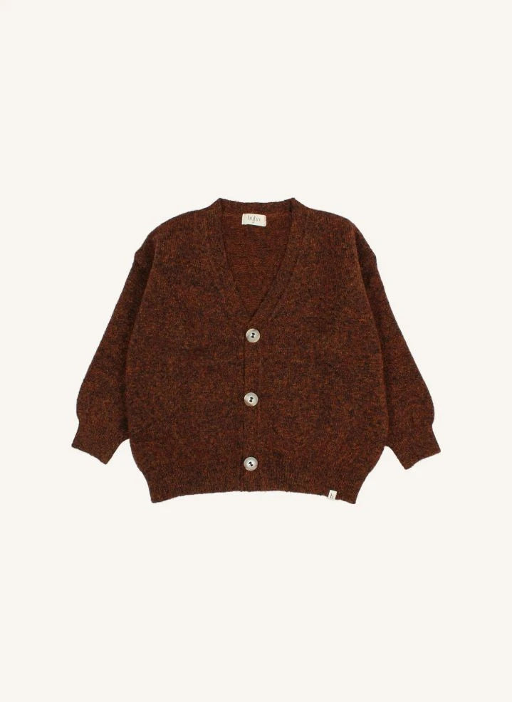 Búho - Recycled Fiber Cardigan | Brown