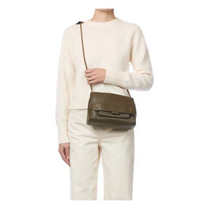 Jérôme Dreyfuss - Lulu M Bag Goat | Khaki
