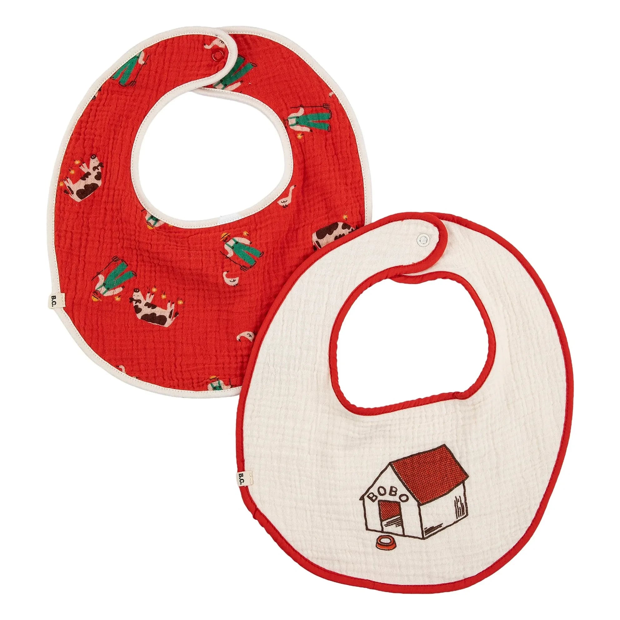 Bobo Choses - 2-Pack Gardening Apron Set | Red