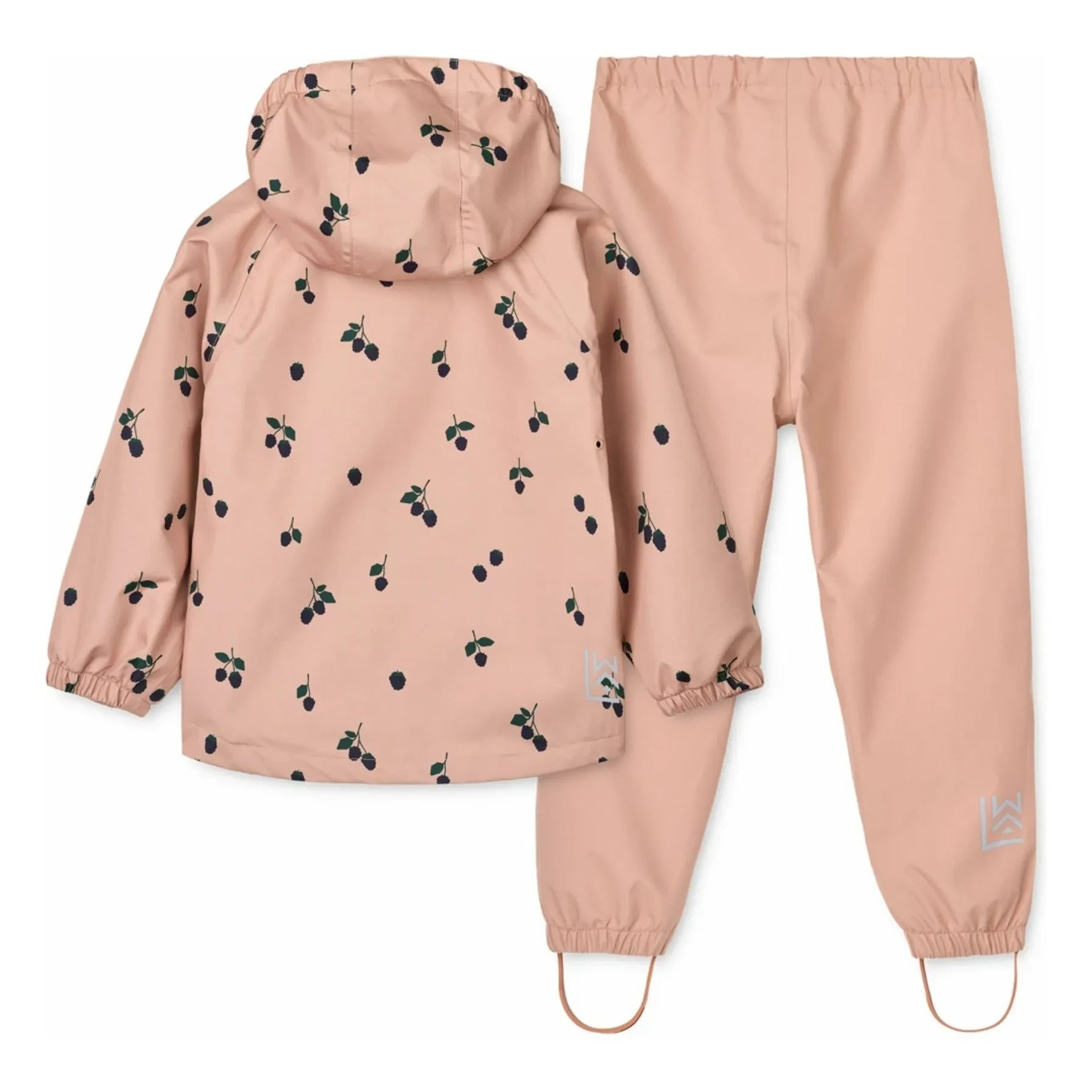Liewood - Pedia Recycled Fiber Rain Set | Pink