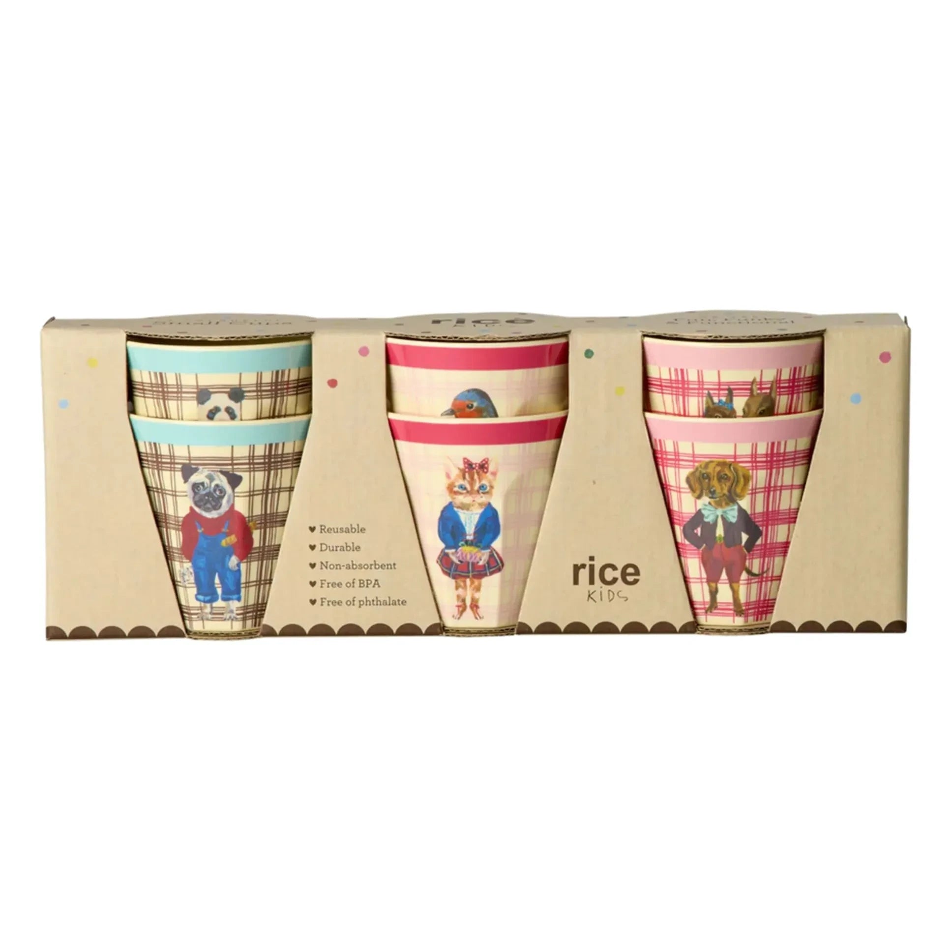 Rice - Tumblers - Set of 6 - Rice x Nathalie Lété