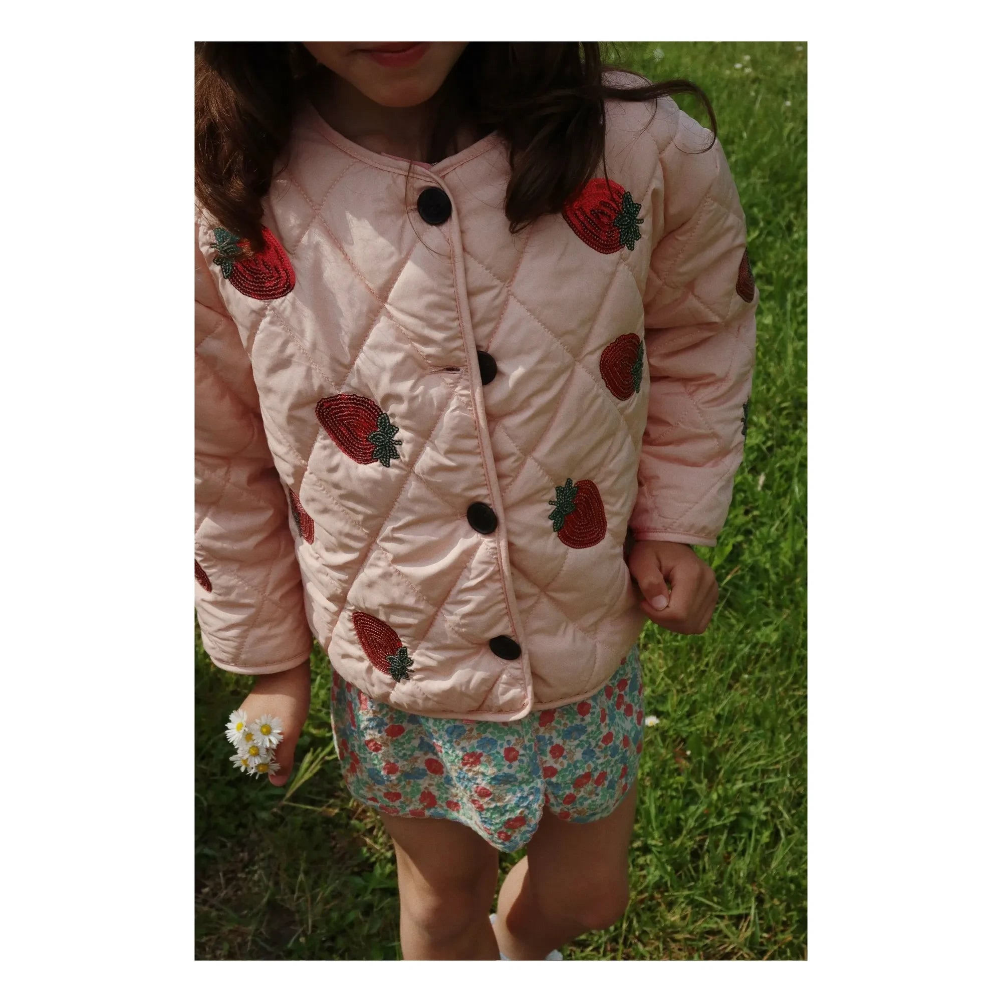 Konges Sløjd - Flora Quilt Jacket | Pink