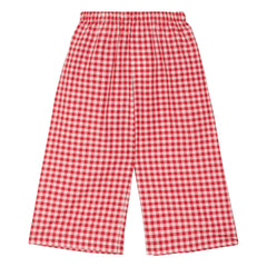 SISSEL EDELBO - Saxo Vichy Pants - Kids Collection | Red