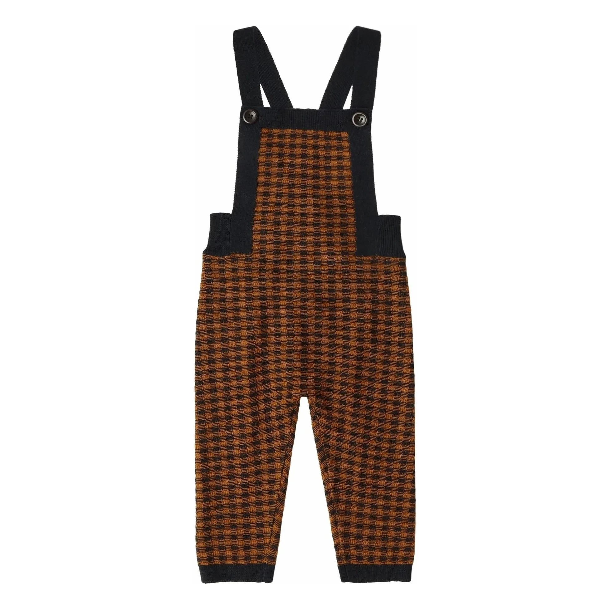FUB - Merino Wool Herringbone Romper | Navy