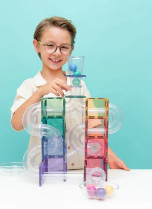 Connetix - Pastel 114 Piece Ball Run Set