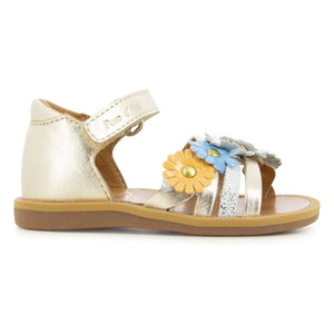 Pom d'Api - Poppy Multi Flo Sandaletler | Altın