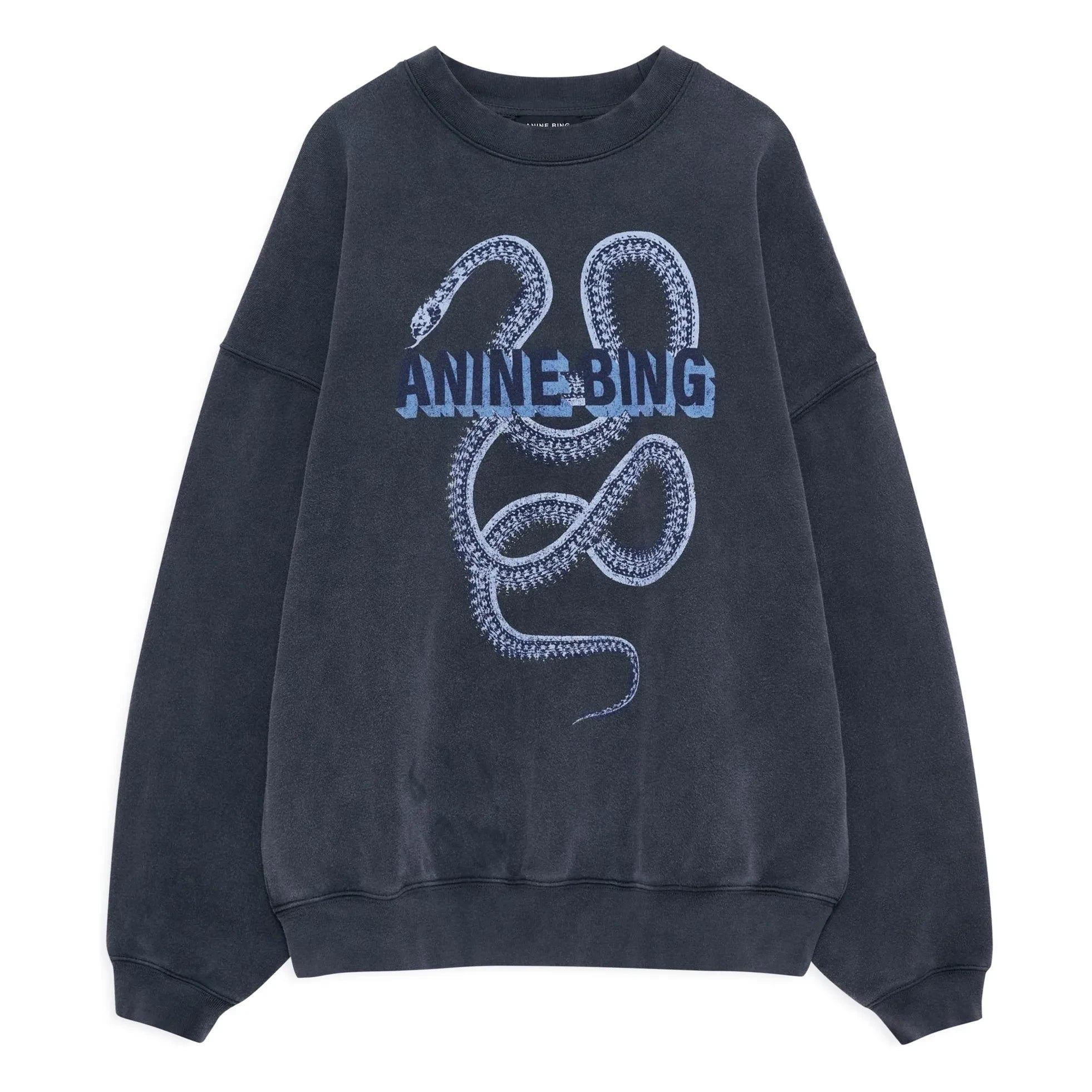 Anine Bing - Harvey Snake sweatshirt | Siyah