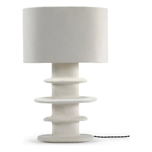 Serax - Earth Paper Clay Table Lamp, Marie Michielssen | White